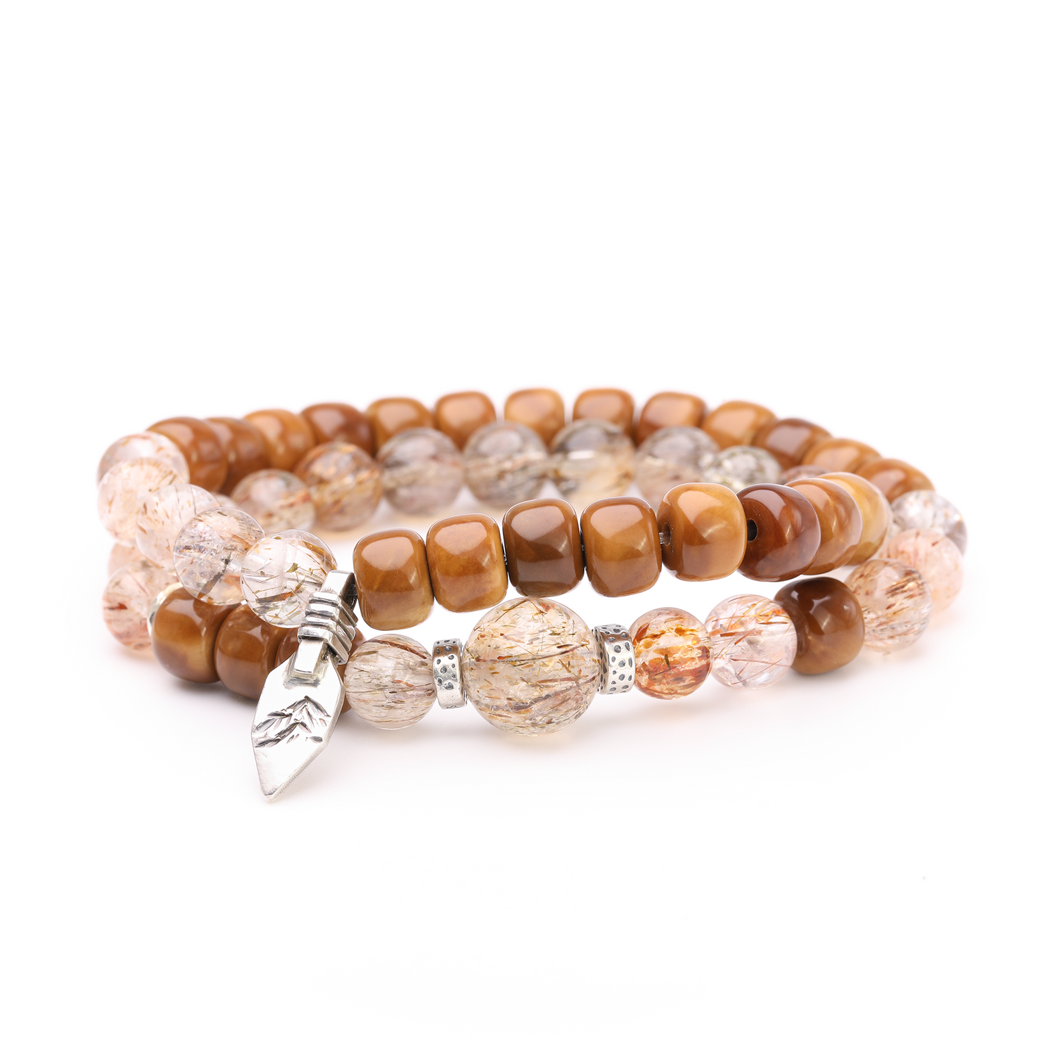 Super Seven & Kuka Beads Bracelet – Silent Lotus