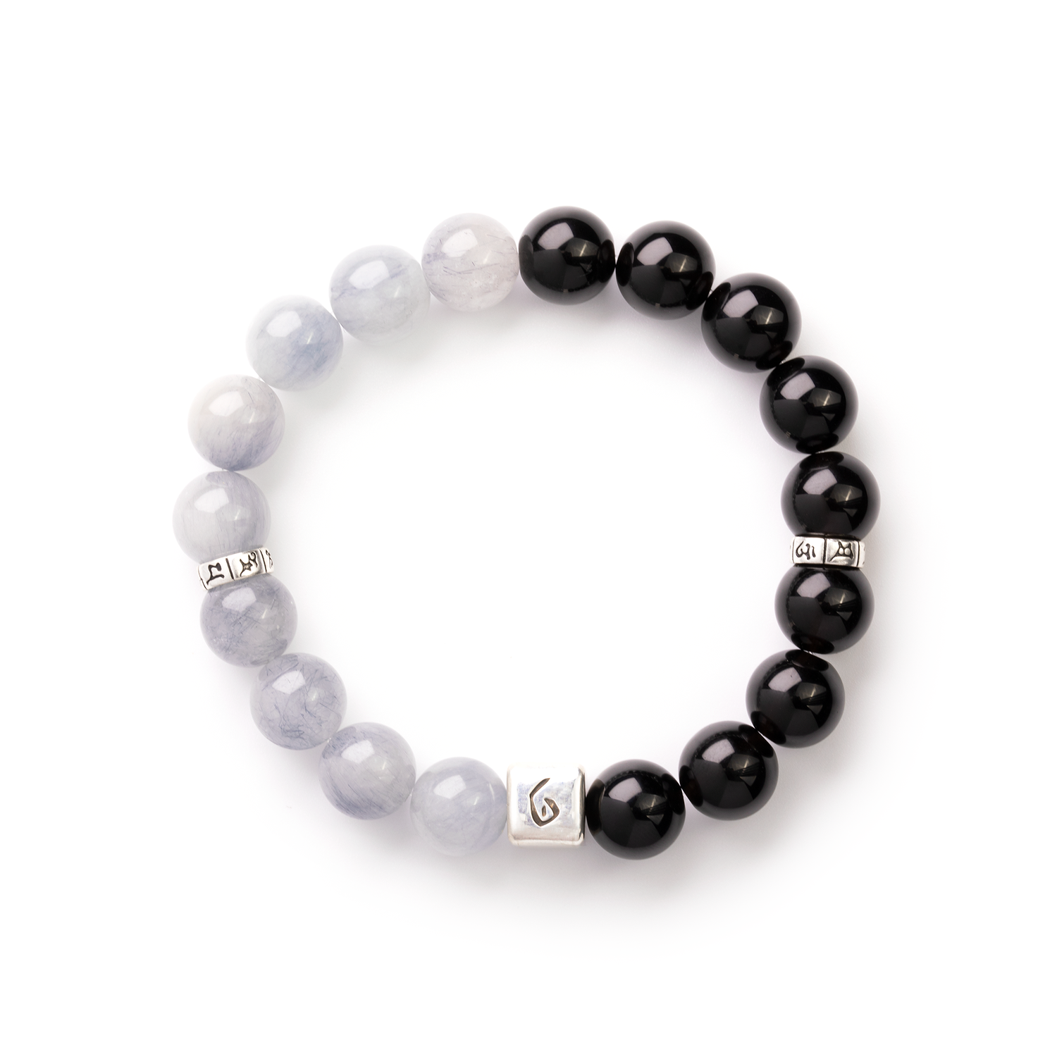 Obsidian Blue Crystal Bracelet – Awakening Veil