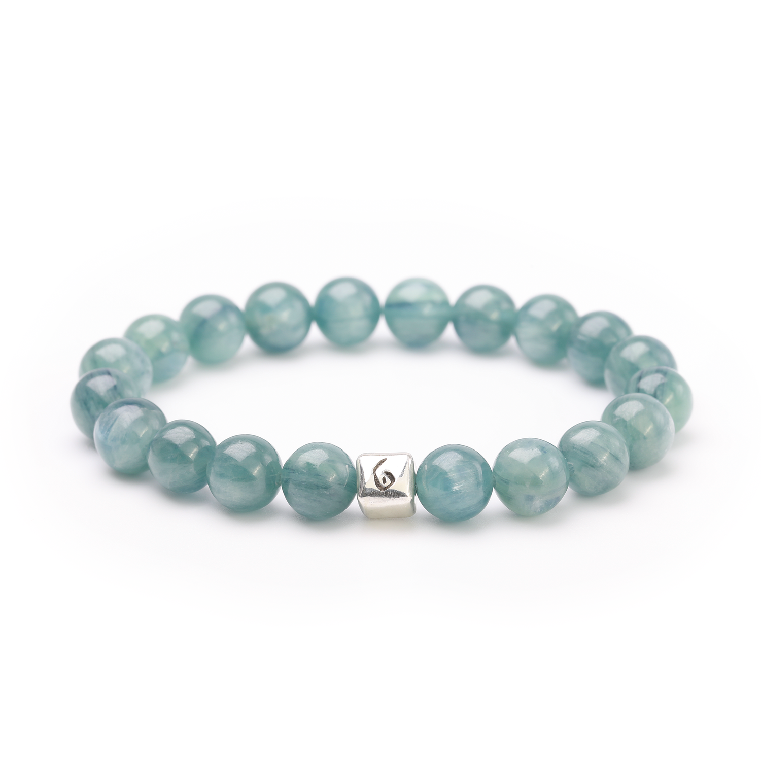 Healing Blue-Green Crystal Bracelet – Mountain Flow