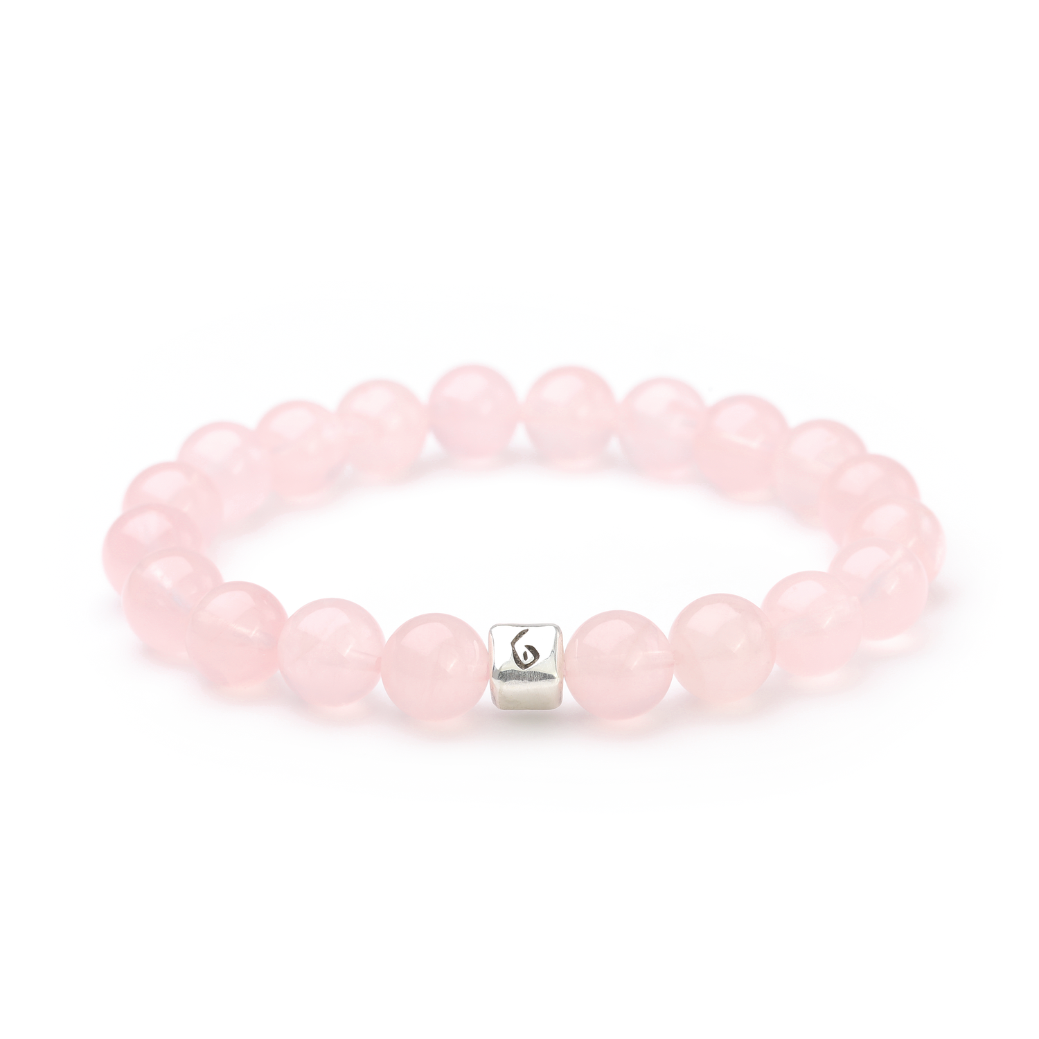 Pulsera de Cristal Rosa Sanador – Pulso Sagrado